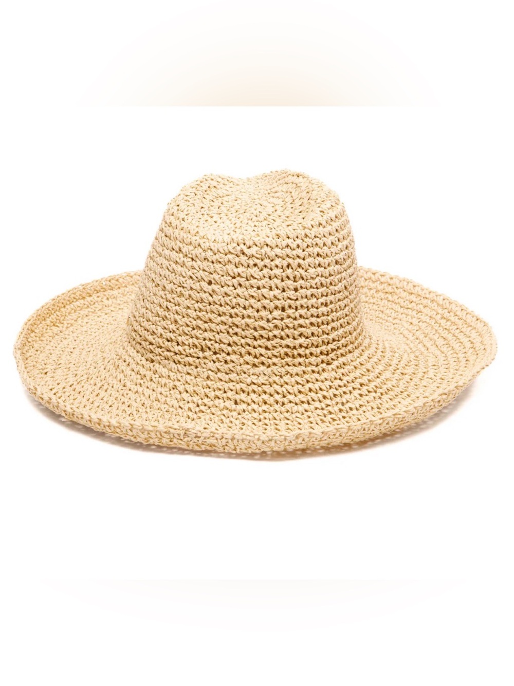 J Crew Women’s Wide Brim Packable Straw Hat Size: S-M